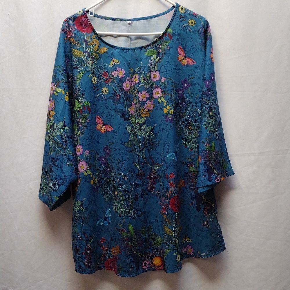 Floral tunic